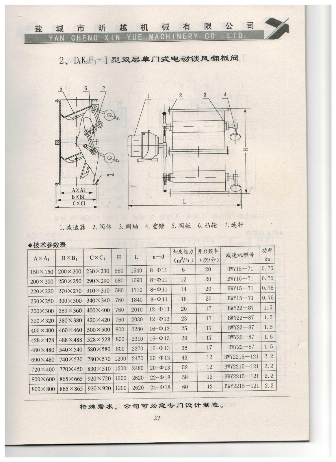 2、DbKsFj-I型雙層單門式電動(dòng)鎖風(fēng)翻板閥.jpg